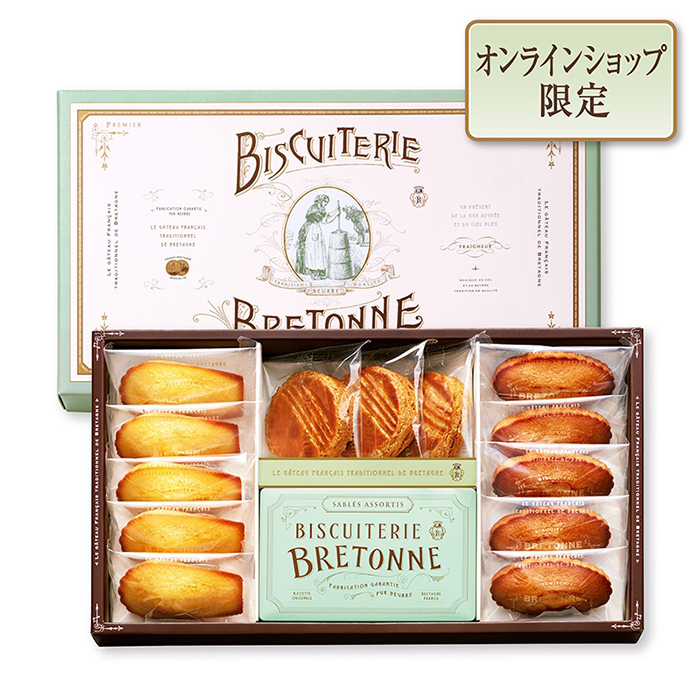 ブルターニュ クッキー・ガトー アソート[限定]（13個+1缶入）